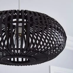 Abrielle Bamboo Easy Fit Pendant Shade -Home Lighting Store 30713801 alt02