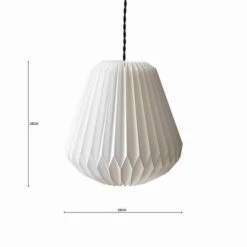 Origami Decagon Paper Easy Fit Pendant Shade -Home Lighting Store 30713918 alt06