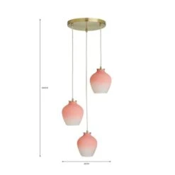Juliet 3 Light Cluster Ceiling Light -Home Lighting Store 30730183 alt07