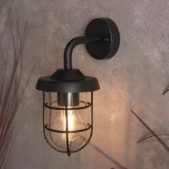 Barker Industrial Outdoor Wall Light -Home Lighting Store 30730308