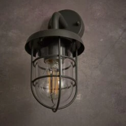 Barker Industrial Outdoor Wall Light -Home Lighting Store 30730309 alt02