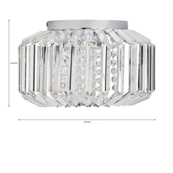 Chantilly Jewel Flush Ceiling Light 8 Chantilly Jewel Flush Ceiling Light - Image 6