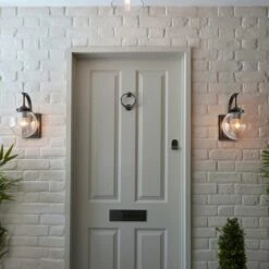 Twain Outdoor Globe Glass Wall Light -Home Lighting Store 30730558 alt05