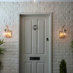 Twain Outdoor Globe Glass Wall Light -Home Lighting Store 30730560 alt05