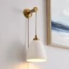 Churchgate Harby Plug In Wall Light -Home Lighting Store 30730566