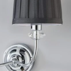 Dorma Genevieve 2 Light Grey Wall Light -Home Lighting Store 30730572 alt02