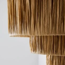 Ruolan Raffia 3 Tier Pendant Shade -Home Lighting Store 30730588 alt03
