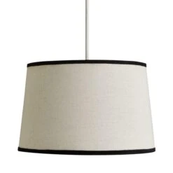 Liza Linen Trim Tapered Lamp Shade -Home Lighting Store 30730590 alt05