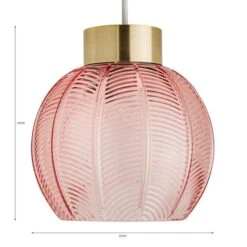 Colleen Glass Easy Fit Pendant Shade -Home Lighting Store 30730600 alt07