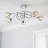 Portia 5 Light Semi Flush Ceiling Light 1 Portia 5 Light Semi Flush Ceiling Light -Home Lighting Store 30730614