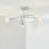 Portia 3 Light Semi Flush Ceiling Light -Home Lighting Store 30730615