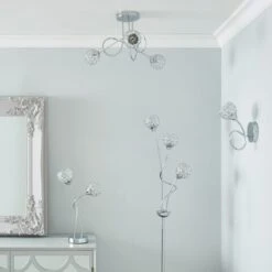 Portia 3 Light Semi Flush Ceiling Light -Home Lighting Store 30730615 alt08