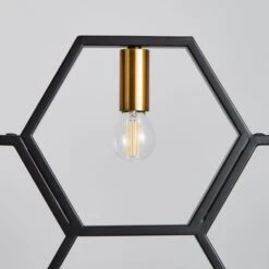 Hexagon 5 Light Diner Ceiling Light -Home Lighting Store 30731128 alt02