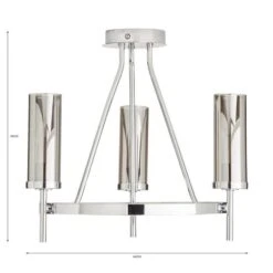 Hotel Chelsea Bathroom Semi Flush Ceiling Light -Home Lighting Store 30731131 alt07