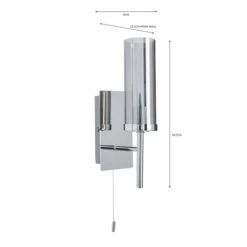 Hotel Chelsea Bathroom Wall Light -Home Lighting Store 30731132 alt07