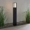 Black Rectangle PIR Outdoor Floor Path Light -Home Lighting Store 30731150