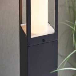 Black Rectangle PIR Outdoor Floor Path Light -Home Lighting Store 30731150 alt02