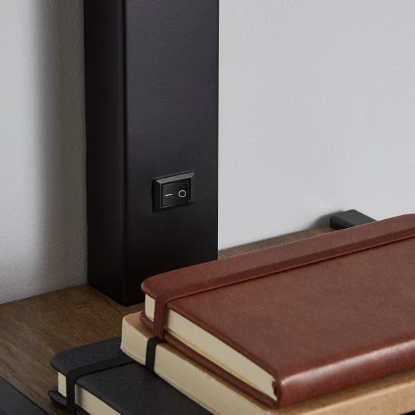 Fulton Plug In Wall Light With Shelf 5 Fulton Plug In Wall Light With Shelf - Image 3