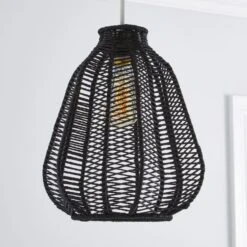 Kylo Woven String Easy Fit Pendant Shade -Home Lighting Store 30731225 alt01