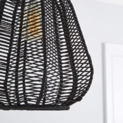 Kylo Woven String Easy Fit Pendant Shade -Home Lighting Store 30731225 alt02