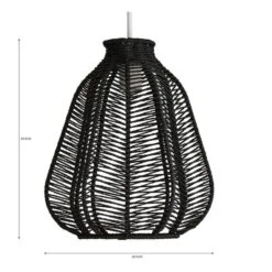 Kylo Woven String Easy Fit Pendant Shade -Home Lighting Store 30731225 alt07