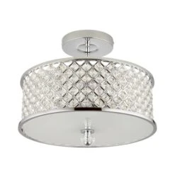 Vogue Hudson 3 Light Semi Flush Ceiling Light -Home Lighting Store 30743040 alt08