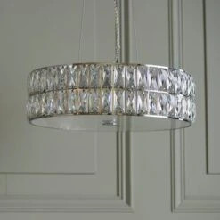 Vogue Crystal Armoury Integrated LED Hoop Ceiling Light 11 Vogue Crystal Armoury Integrated LED Hoop Ceiling Light -Home Lighting Store 30743083 alt01