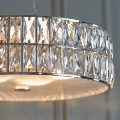 Vogue Crystal Armoury Integrated LED Hoop Ceiling Light 12 Vogue Crystal Armoury Integrated LED Hoop Ceiling Light -Home Lighting Store 30743083 alt02
