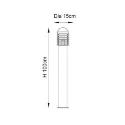 Vogue Mullin Outdoor Floor Path Light 25 Vogue Mullin Outdoor Floor Path Light -Home Lighting Store 30743117 alt08