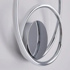 Langdon Chrome Integrated LED Bathroom Wall Light -Home Lighting Store 30752937 alt02