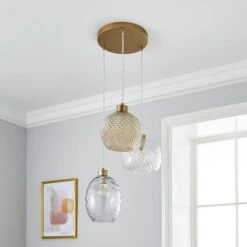 Elodie 3 Light Cluster Ceiling Light -Home Lighting Store 30753363 alt01