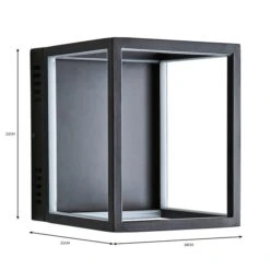 Depere Integrated LED Black LED Wall Light -Home Lighting Store 30753390 alt07