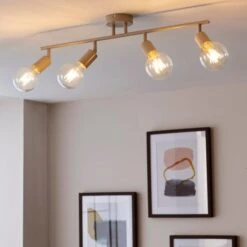 Elements Koppla 4 Light Semi Flush Spotlight Bar 38 Elements Koppla 4 Light Semi Flush Spotlight Bar -Home Lighting Store 30754817