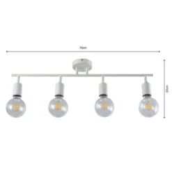 Elements Koppla 4 Light Semi Flush Spotlight Bar 36 Elements Koppla 4 Light Semi Flush Spotlight Bar -Home Lighting Store 30754818 alt06