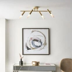 Lyla 4 Light Semi Flush Ceiling Light 25 Lyla 4 Light Semi Flush Ceiling Light -Home Lighting Store 30754827 alt02