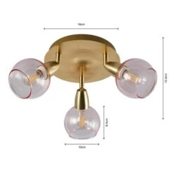 Tia 3 Light Semi Flush Spotlight -Home Lighting Store 30754829 alt06