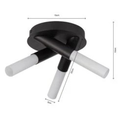 Lyla 3 Light Flush Ceiling Light -Home Lighting Store 30754847 alt07