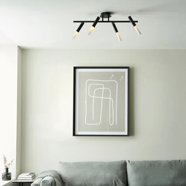 Lyla 4 Light Semi Flush Ceiling Light 5 Lyla 4 Light Semi Flush Ceiling Light - Image 3