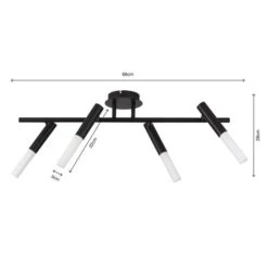 Lyla 4 Light Semi Flush Ceiling Light 22 Lyla 4 Light Semi Flush Ceiling Light -Home Lighting Store 30754848 alt06