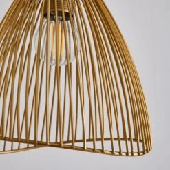 Elements Jaula Rattan Plug In Wall Light -Home Lighting Store 30755627 alt02
