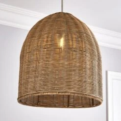 Churchgate Cotes Rattan Easy Fit Pendant Shade