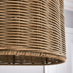 Churchgate Cotes Rattan Easy Fit Pendant Shade -Home Lighting Store 30755705 alt02