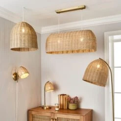 Churchgate Cotes Rattan Easy Fit Pendant Shade -Home Lighting Store 30755705 alt06