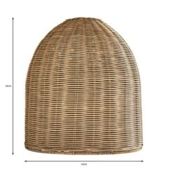 Churchgate Cotes Rattan Easy Fit Pendant Shade -Home Lighting Store 30755705 alt07