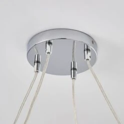 Iris Hoop 4 Light Semi Flush Ceiling Light 12 Iris Hoop 4 Light Semi Flush Ceiling Light -Home Lighting Store 30755737 alt03