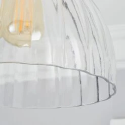 Churchgate Allexton Flush Ceiling Light -Home Lighting Store 30755740 alt02