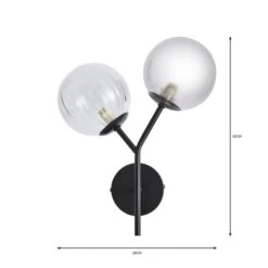 Nila 2 Light Wall Light -Home Lighting Store 30755743 alt07