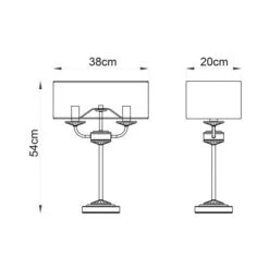 Vogue Katarina 2 Light Table Lamp 29 Vogue Katarina 2 Light Table Lamp -Home Lighting Store 30755823 alt07