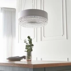 Vogue Lucerne Jewel Hoop 6 Light Chandelier -Home Lighting Store 30755846 alt01