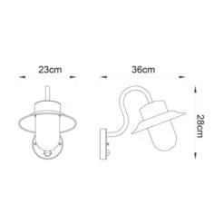 Vogue Windermere Outdoor PIR Wall Light -Home Lighting Store 30755865 alt07